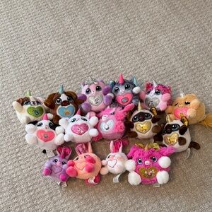 RainBocorns Puppy, Kitty, & Bunny SUPRIsE Adorable Plush Animal Set